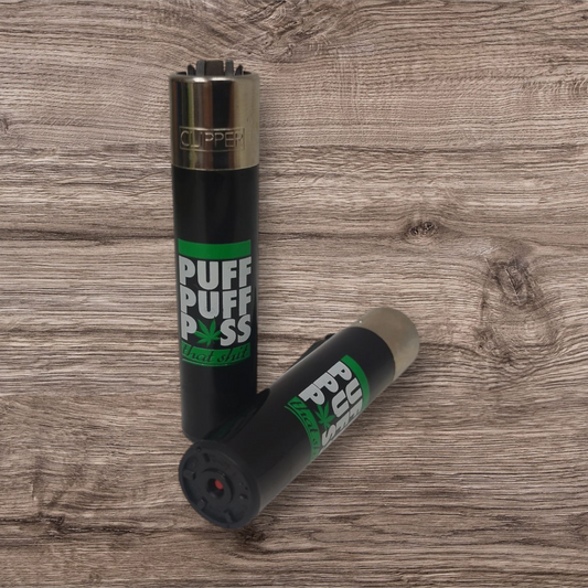 Clipper Large -Puff Puff Pass - Red Pin