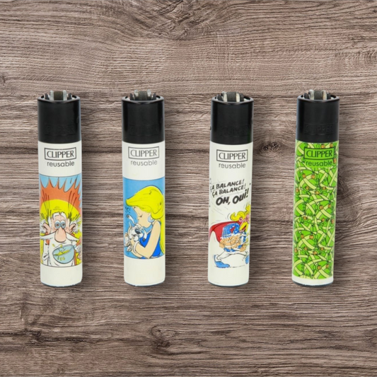 Clipper Large 4er Set - Asterix & Obelix D -