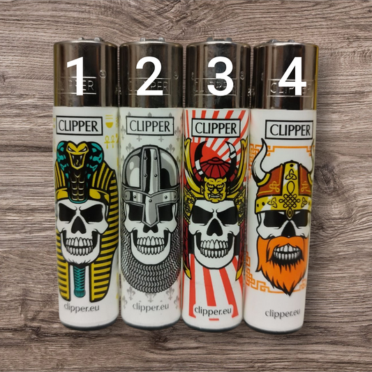 Clipper Large - Skulls 15 -