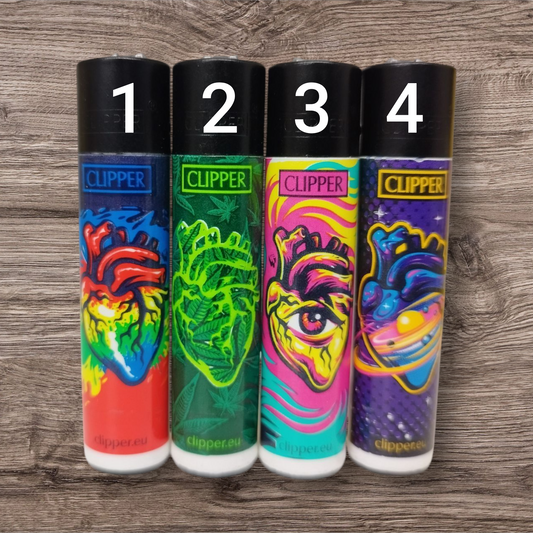 Clipper Large - Hearts -
