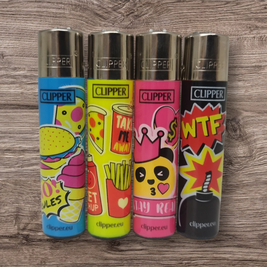 Clipper Large 4er Set - Funny Pins -