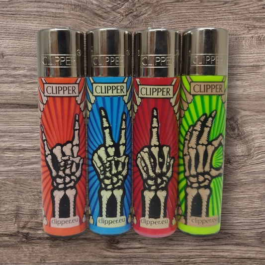 Clipper Large 4er Set - Skeleton Fingers -