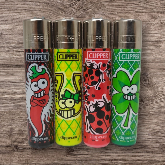 Clipper Large 4er Set - Fortuna 12 - Red Pin