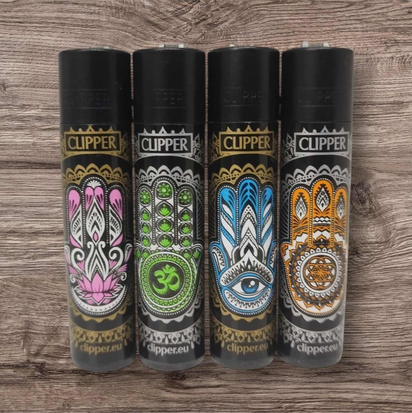 Clipper Large 4er Set - Hamsa 2 -