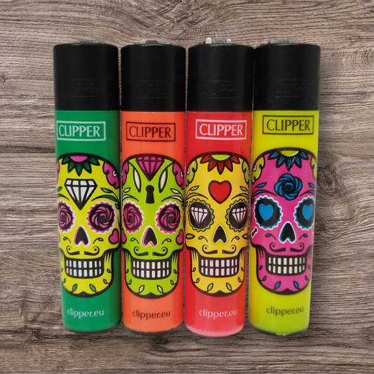 Clipper Large 4er Set - Skull Mix 1 -