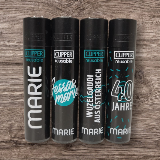 Clipper Large 4er Set - 40 Jahre Marie -