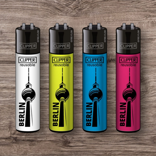 Clipper Large 4er Set - Berlin Fernsehturm FF -