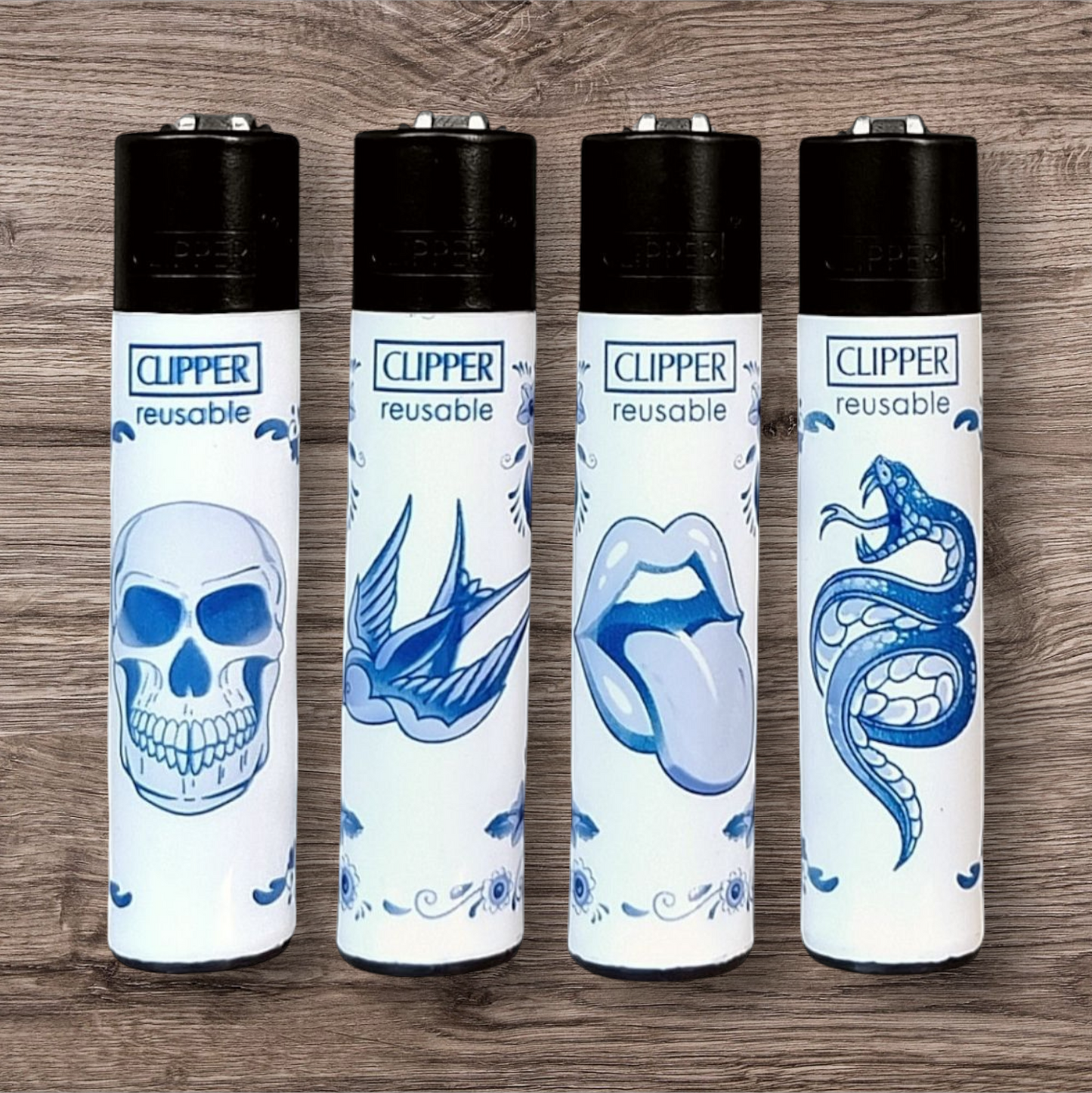 Clipper Large 4er Set - Delft Blue Young -