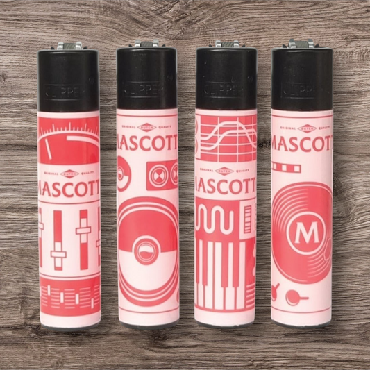 Clipper Large 4er Set - Mascotte Pink Music -