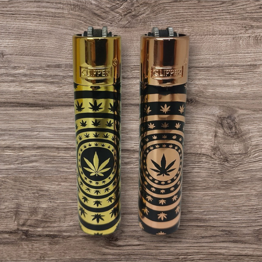 Clipper Metall - Leaves -