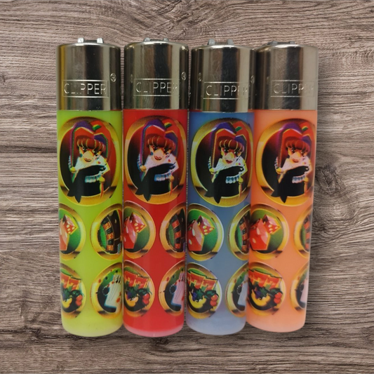 Clipper Large 4er  Set - Anime Play - Red Pin