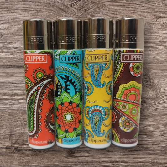 Clipper Large 4er Set - Flower Mandalas -