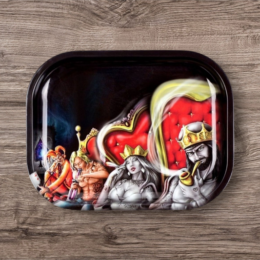 Rolling Tray Small - Royal Highness Court -