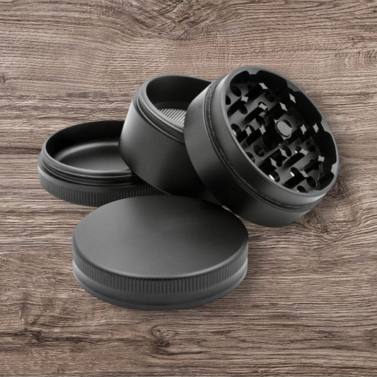 FIRE-FLOW™ Aluminium Mühle Matt Black (⌀50 mm)