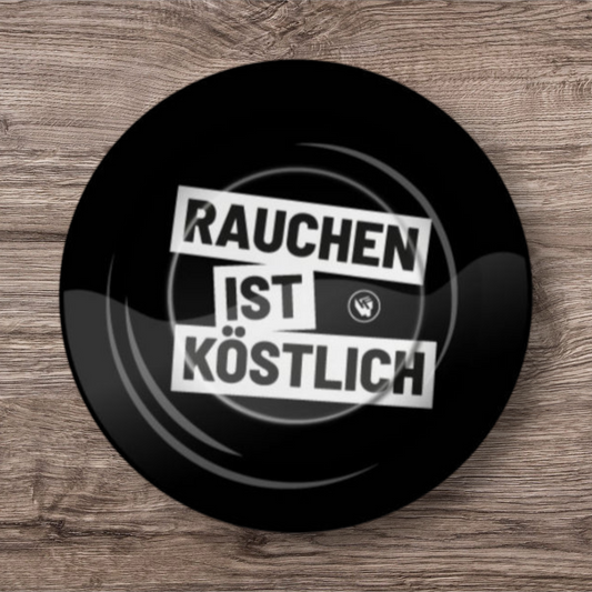 FIRE-FLOW™ Metal Ashtray Rauchen Ist Köstlich (⌀135 mm)