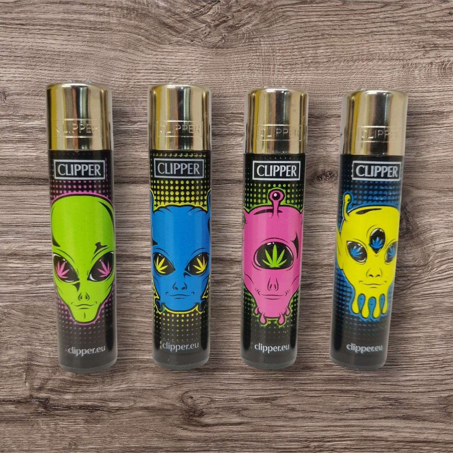 Clipper Large 4er Set - 420 Aliens -
