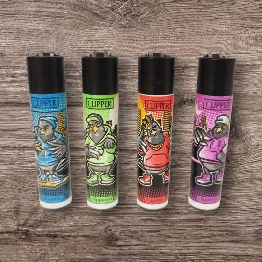 Clipper Large - Dope Birds - 4er Set