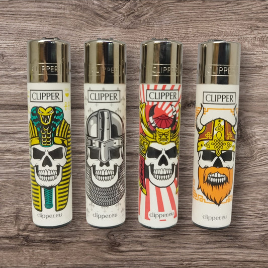 Clipper Large 4er Set - Skulls 15 -