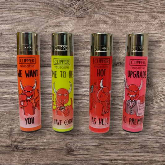 Clipper Large 4er Set - Funny as Hell -