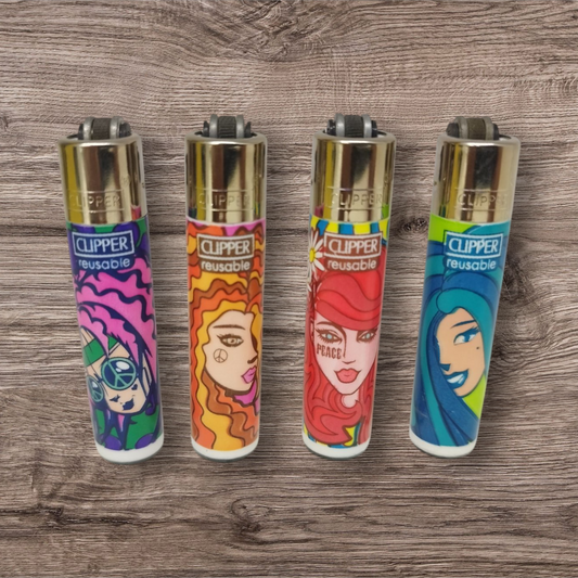 Clipper Micro 4er Set - Hippie Hair -