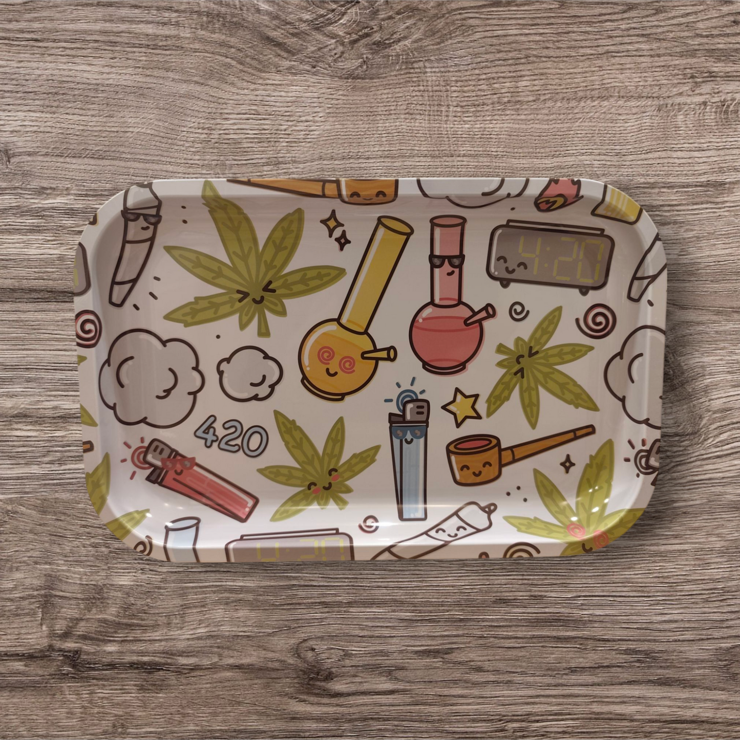 Rolling Tray Medium - 420 Comic -