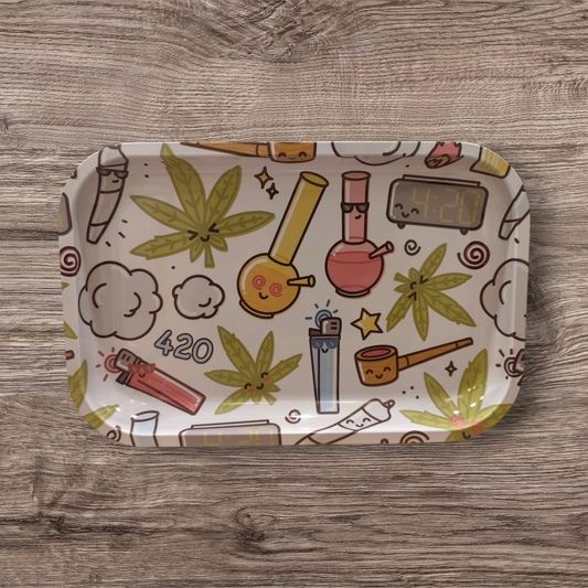 Rolling Tray Medium - 420 Comic -