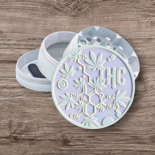 Fire-Flow Metall Mühle - Icy Pearl 50mm -