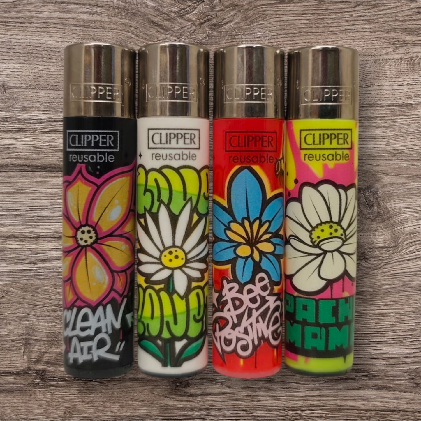 Clipper Large 4er Set - Spring Graffiti -