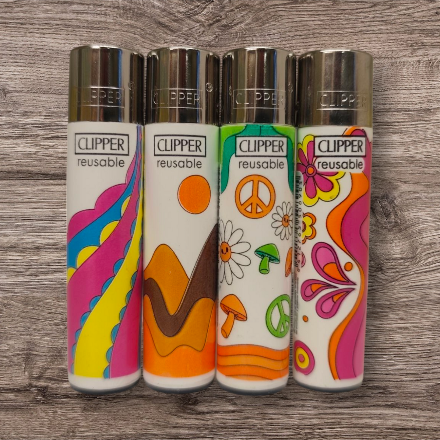 Clipper Large 4er Set - Hippie Landscape -