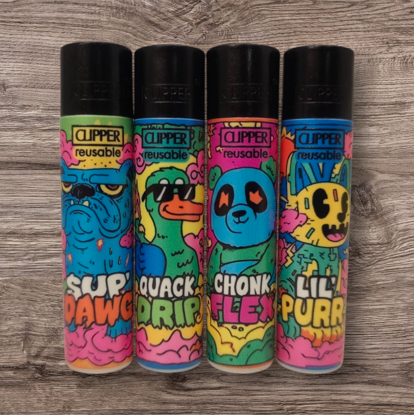 Clipper Large 4er Set FFX - Trippy Flex -