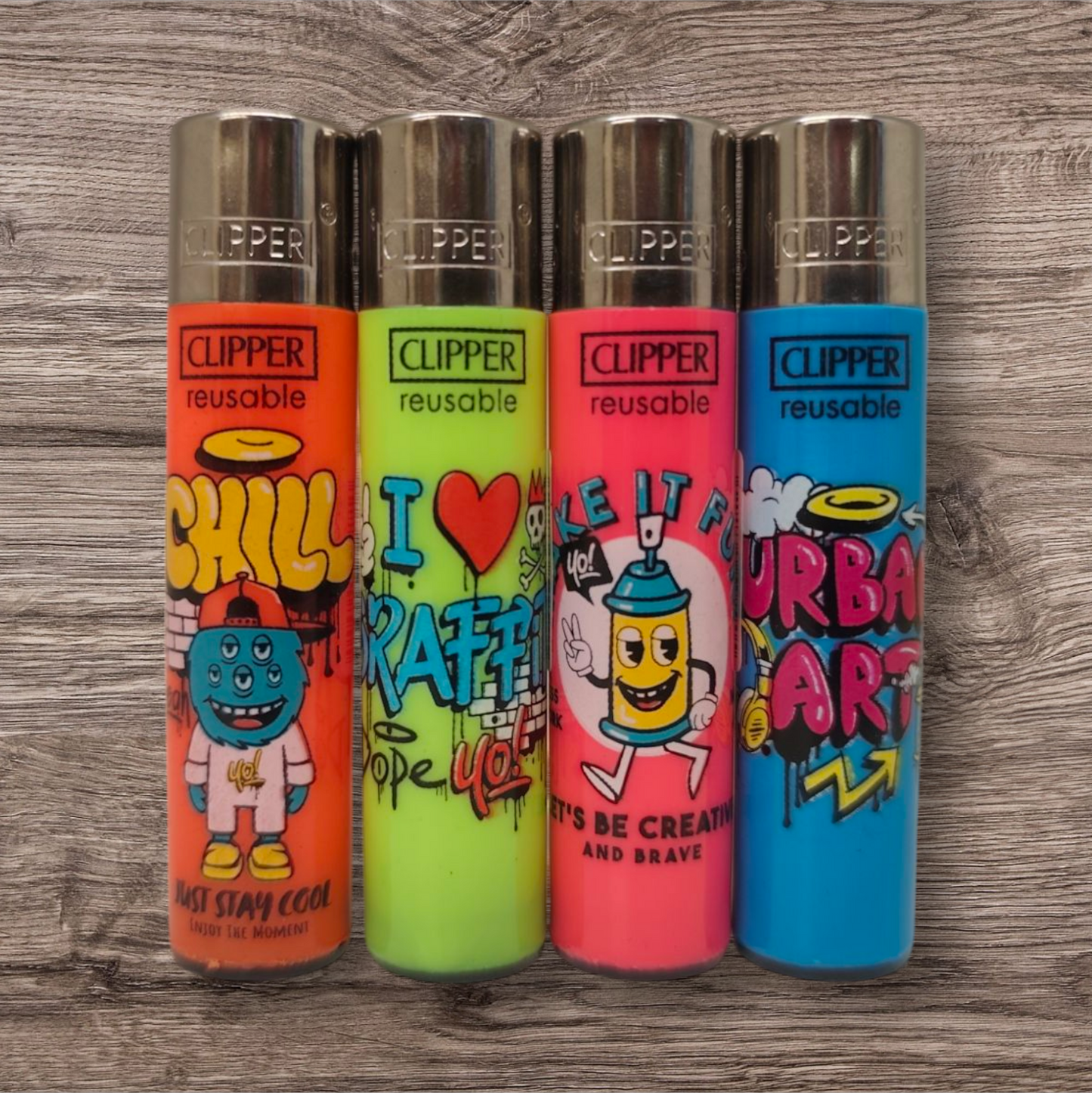 Clipper Large 4er Set - Street Chill -