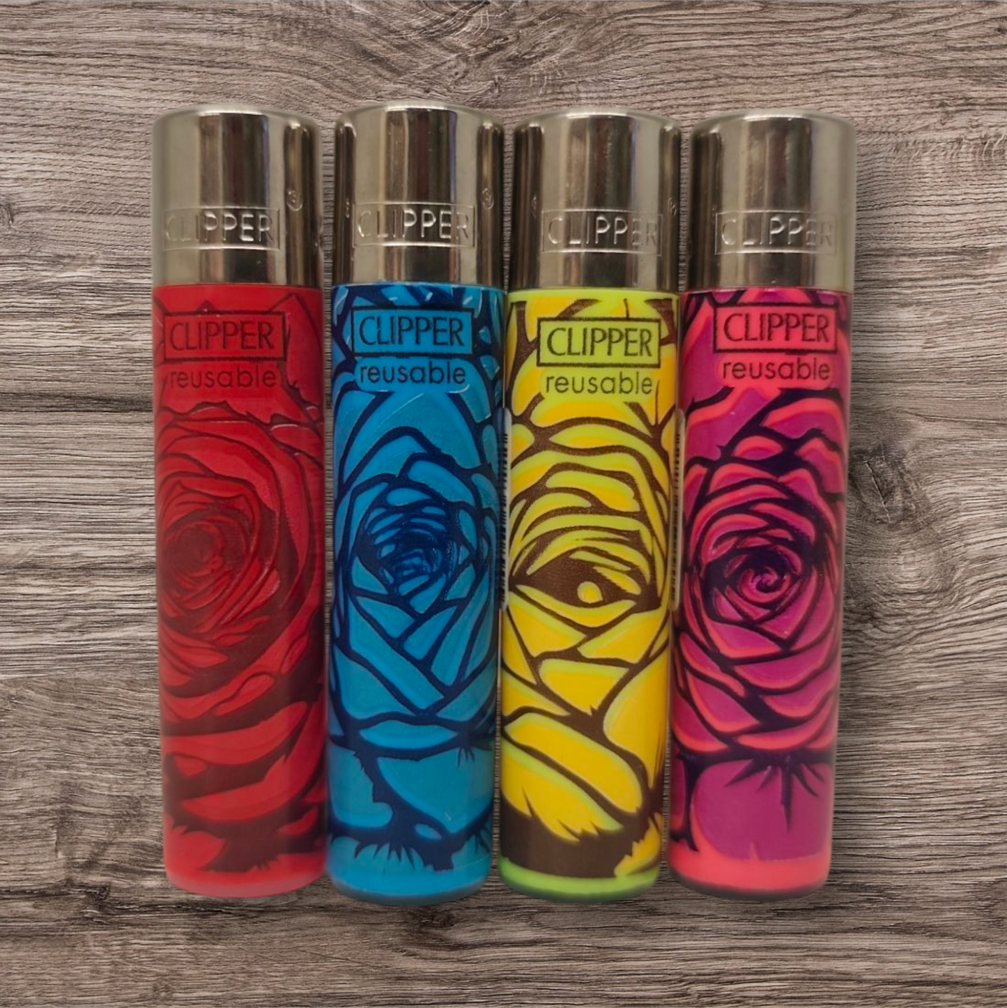 Clipper Large 4er Set - Roses -