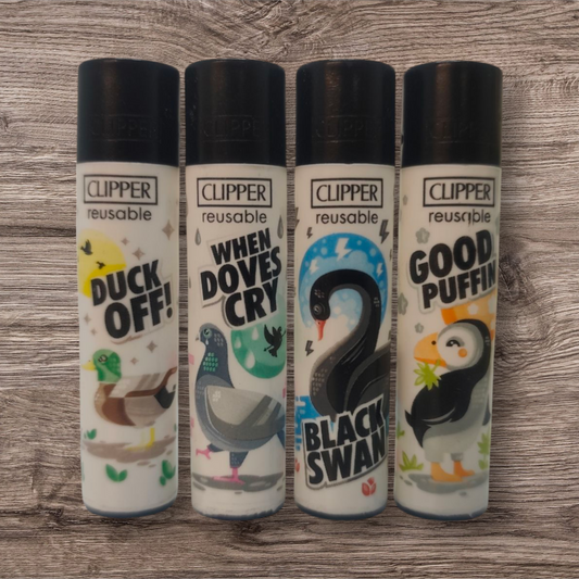 Clipper Large 4er Set - Birds -