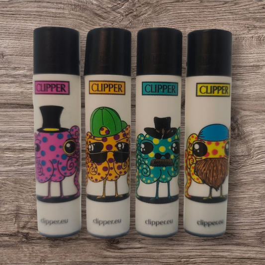Clipper Large 4er Set - Octopus -