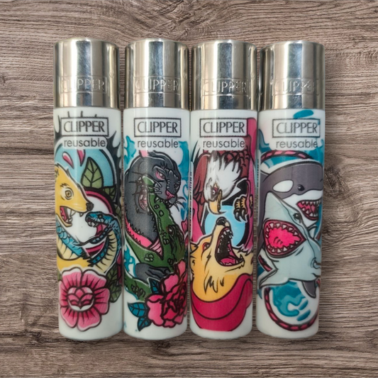 Clipper Large 4er Set - Battle Tattoo -