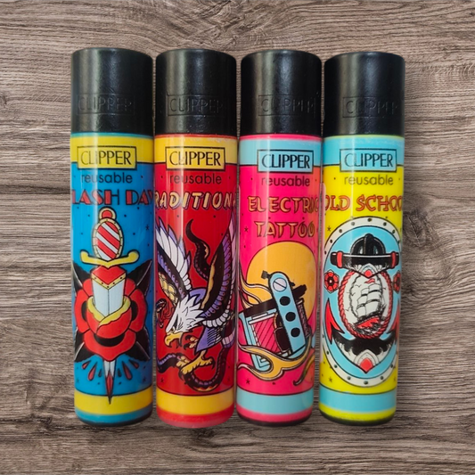 Clipper Large 4er Set - Classic Tattoo -
