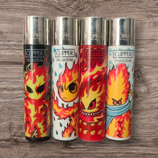 Clipper Large 4er Set - Burningman -