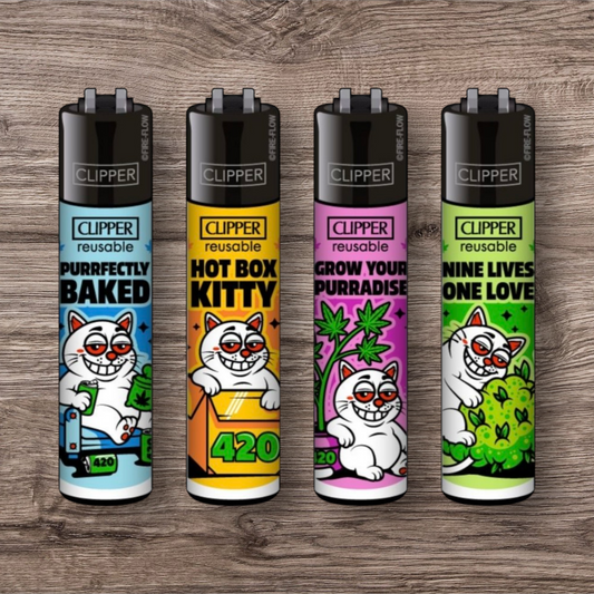 Clipper Large 4er Set - 420 Catz -