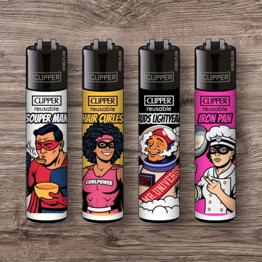 Clipper Large 4er Set - Everyday Heroes -