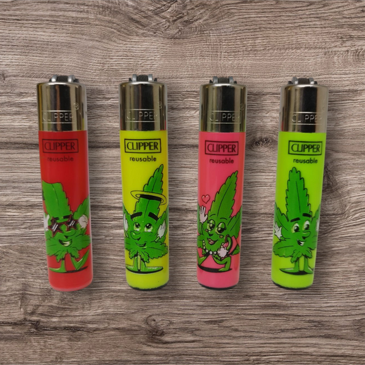 Clipper Micro 4er Set  - Leaf People -