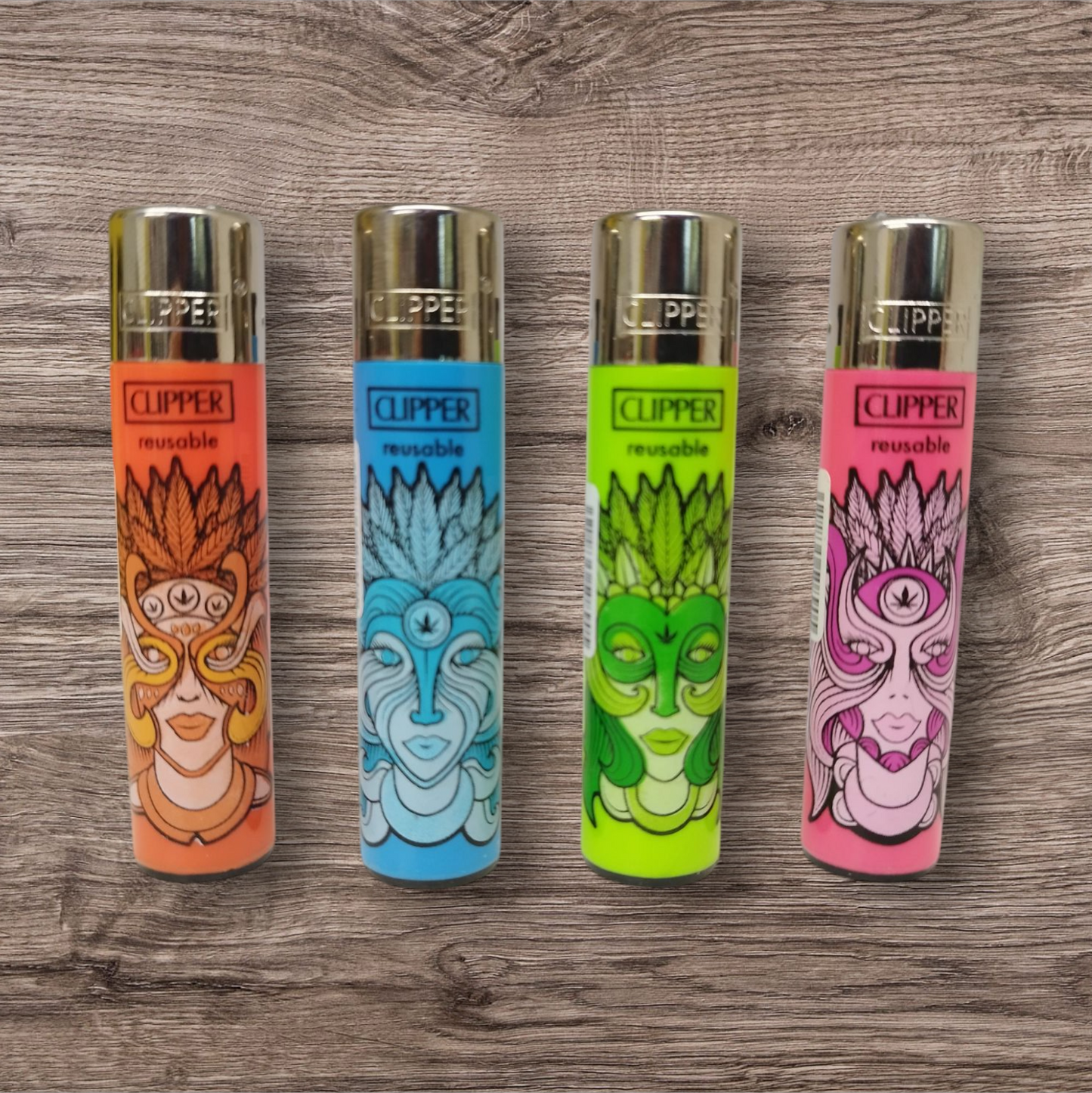 Clipper Large 4er Set - Leaves World 1 -