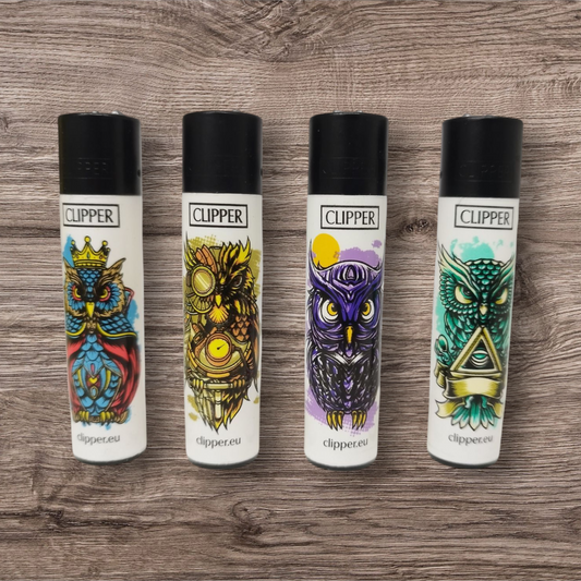 Clipper Large 4er Set - Owls -