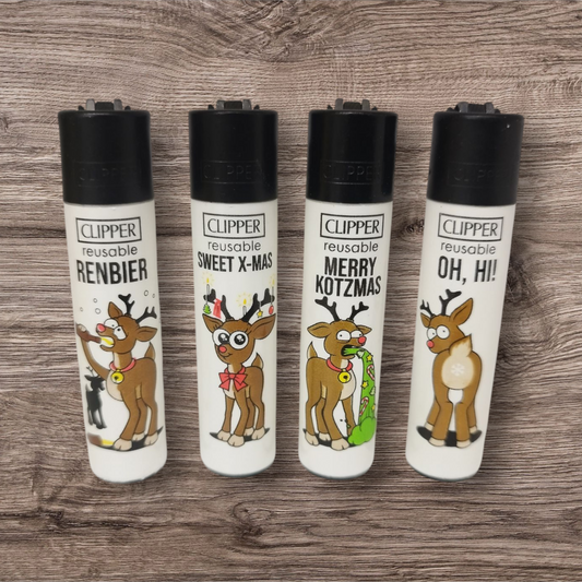 Clipper Large 4er Set - Rentiere #2 -