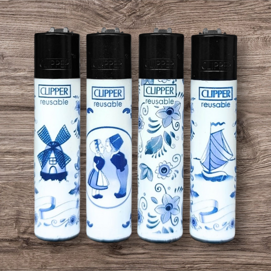Clipper Large 4er Set - Delft Blue -