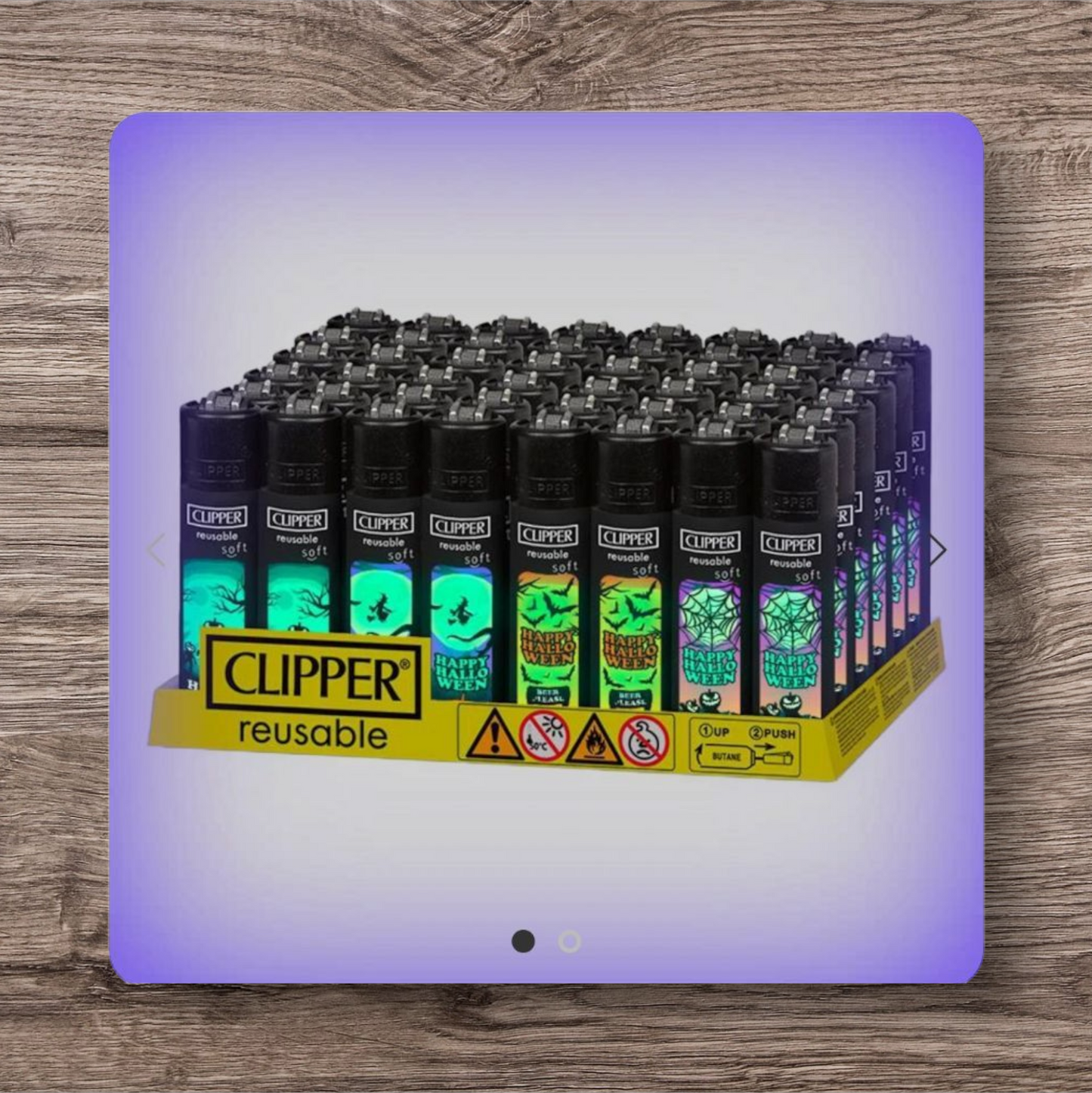 Clipper Art Neon Classic 4er Set Soft - Halloween 3 -