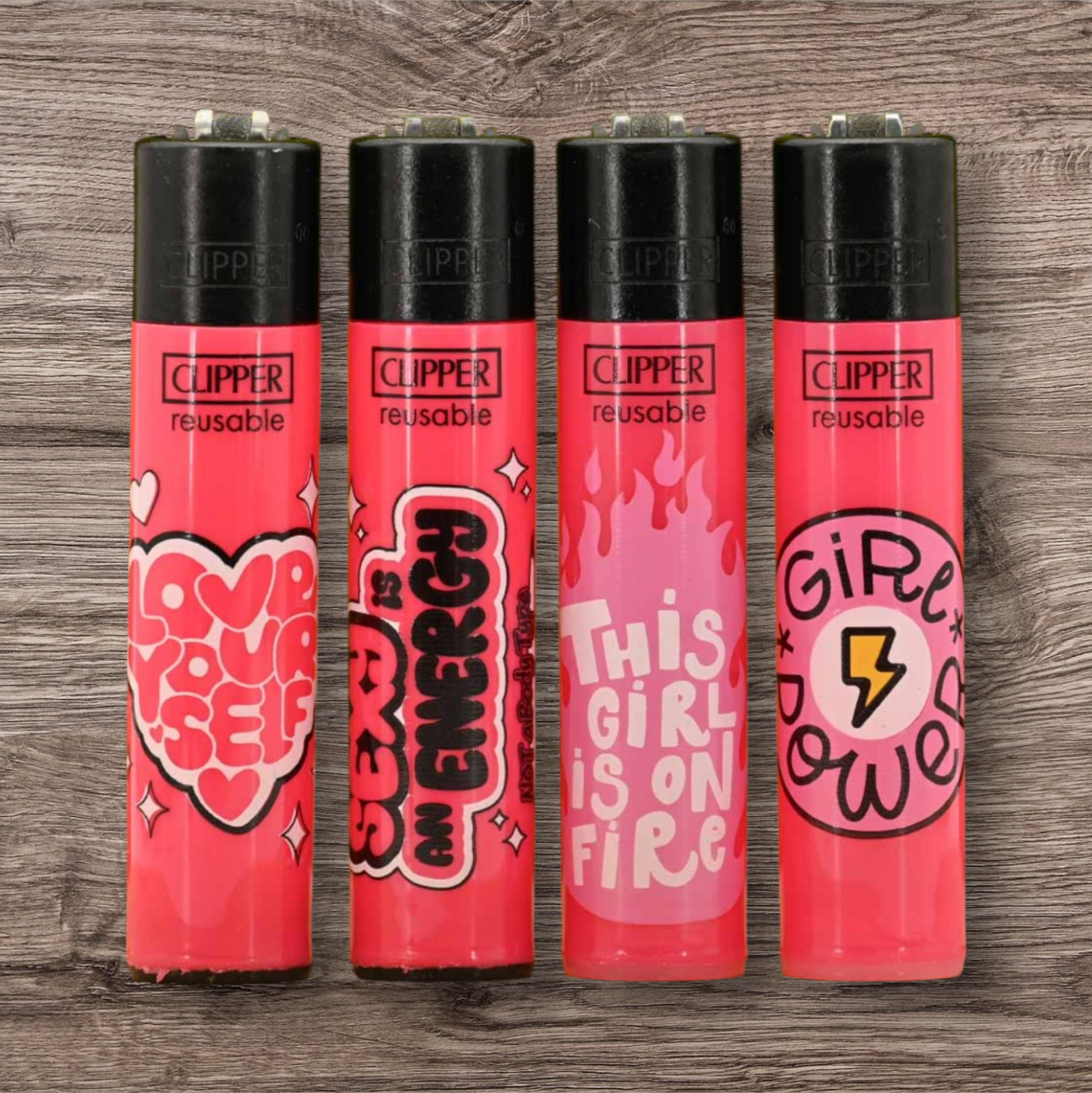 Clipper large 4er Set - Girl Power -