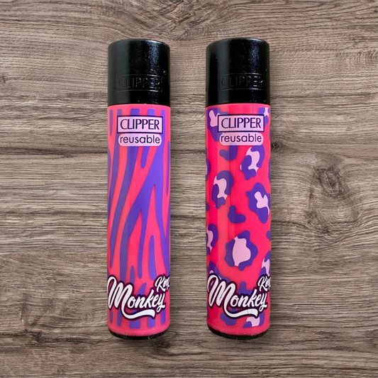 Clipper Large 2er Set -Monkey King Animal Skin
