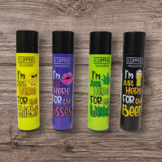 Clipper Large 4er Set Slogan #40