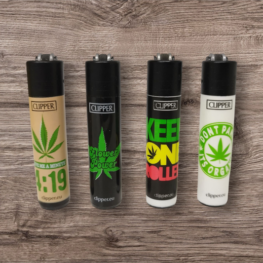 Clipper Micro 4er Set - Weed Phrases -