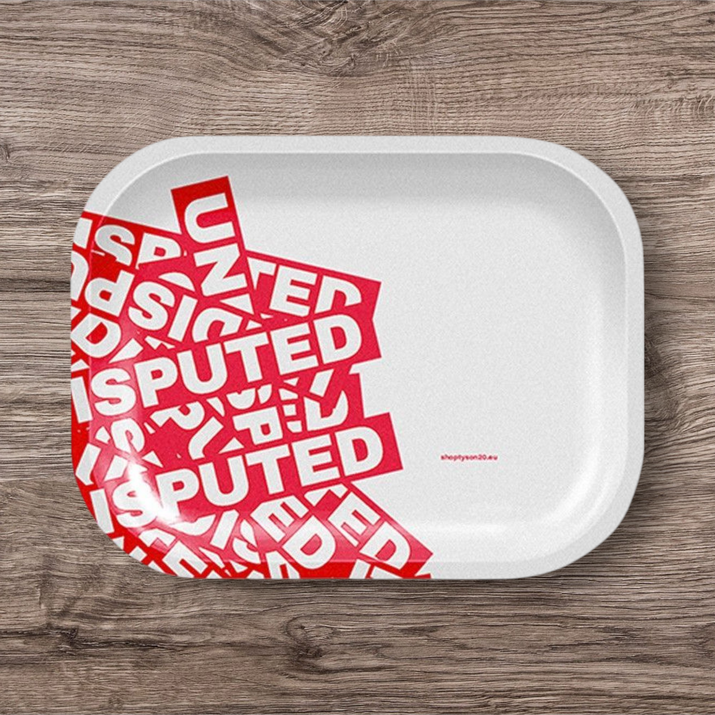 Tyson 2.0 Metall Rolling Tray Undisputed Cannabis Klein 18 x 14cm